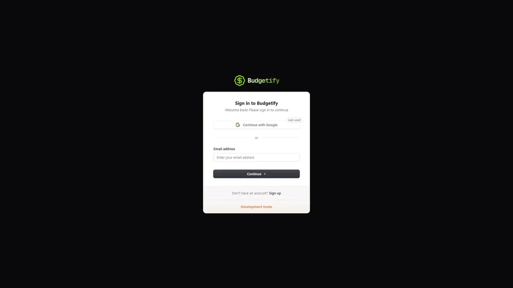 Budgetify